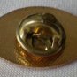 Super Bowl XX Pin Patriots Goldtone Football Lapel vintage 1986