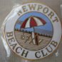 Newport Beach Club Pin California Pinnacle Designs Enamel Goldtone Metal