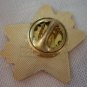 California Lottery Play Triple Chance Pin Enamel Star Goldtone Metal State