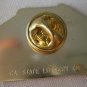 California Lottery Triple Deal Pin Enamel Cards Goldtone Metal State