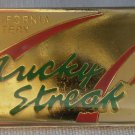 California Lottery Lucky Streak Pin Enamel Goldtone Metal State
