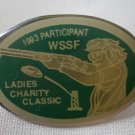 WSSF Pin 1983 Participant Women's Shooting Sports Foundation Ladies Charity Classic