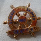 Seafair Skipper Seattle Pin 1965 Plastic Hydroplane Vintage