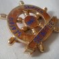Seafair Skipper Seattle Pin 1965 Plastic Hydroplane Vintage