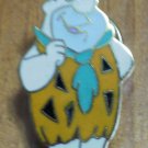 Fred Flintstone Hanna Barbera Pin Enamel 1988 Goldtone Metal