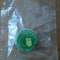 USPS Pin Celebrate the Century 90's Stamps Green Enamel Goldtone Metal