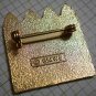 Ski Utah Pin Enamel Goldtone Metal Vintage GMWS Resort