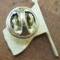 American Flag Pin Vintage Enamel Goldtone Metal