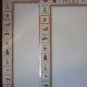 Christmas Stationery Gartner Studios Hearthstone Patchwork Lot 2 35sheets/pkg Paper