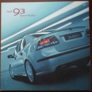 Saab 9-3 Sport Sedan Catalog Brochure 2005