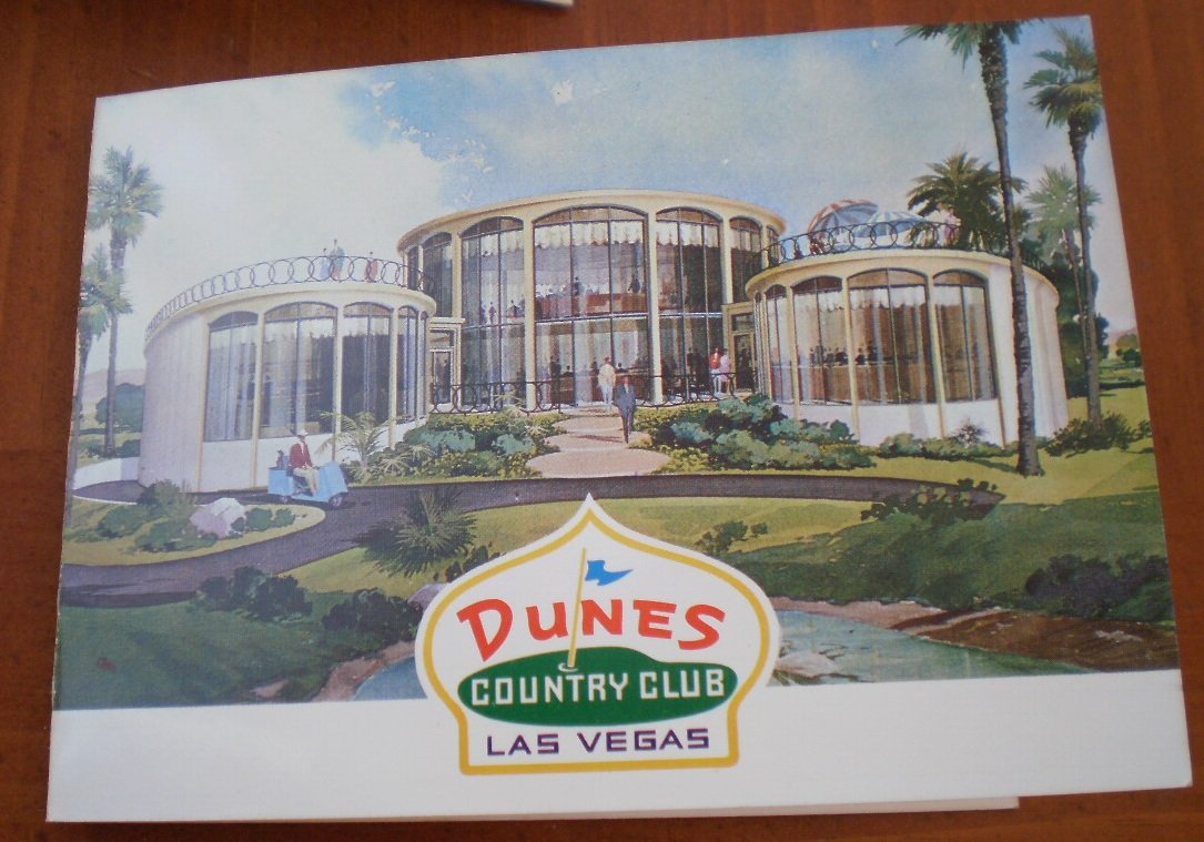 Vintage Golf Scorecard Dunes Country Club Las Vegas NV ...