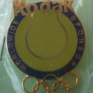 Kodak Pin Worldwide Sponsor Olympics Tennis Enamel Goldtone Metal