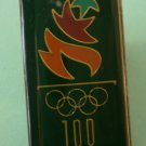 Altanta Olympics 1996 Pin 100th Year Enamel Goldtone Metal