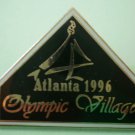 Altanta Olympics 1996 Pin Olympic Village Enamel Goldtone Metal