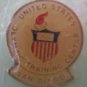 Olympics Pin US San Diego Training Center Enamel Goldtone Metal