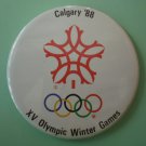 XV Olympics Mirror Winter Games Calgary 1988 Compact 2.5in