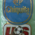 US World Cup Team Pin Chiquita Sponsor Soccer ©1991 McGillvray