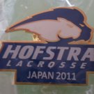 Hofstra Lacrosse pin Japan 2011 GNP Enamel Goldtone Metal