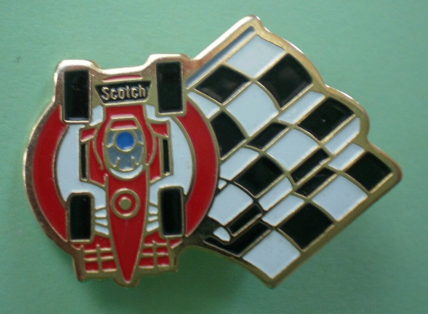 Target Scotch Racing Indy Car Pin Pinback