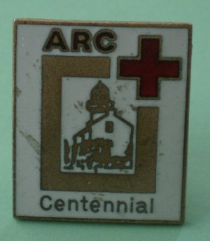 ARC Pin American Red Cross Centennial 1981 San Diego