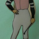 Jockey Horseracer Pin Horse Racing Enamel Goldtone Metal