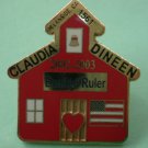 Oceanside CA 1561 Pin Claudia Dineen Exalted Ruler 2002-2003 House