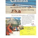 Vintage Ad Canada 1958 Wonder world at your doorstep