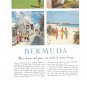 Vintage Ad Bermuda 1958 Golf Beach
