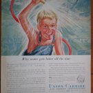 Vintage Ad Union Carbide Carbon Corporation 1948 Water Gets Better