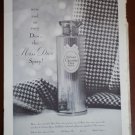 Vintage Ad Miss Dior Spray 1960s Christian Dior CD Perfume Parfums
