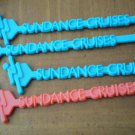 Vintage Swizzle Sticks Sundance Cruises Lot 4 Plastic