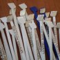 Vintage Swizzle Sticks United Airlines Lot 30 White Blue Plastic
