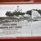 Vintage Golf Scorecard Pacific Grove Municipal Golf Course
