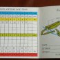 Vintage Golf Scorecard Circle Ranch Golf Resort Escondido CA