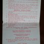 Vintage Golf Scorecard Wilson Municipal Golf Course Griffith Park Los Angeles