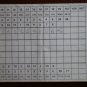 Vintage Golf Scorecard Westborough Country Club