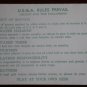 Vintage Golf Scorecard Elkins Ranch Golf Club Fillmore CA