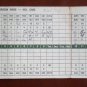 Vintage Golf Scorecard 1974 La Costa Country Club