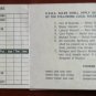 Vintage Golf Scorecard 1974 La Costa Country Club