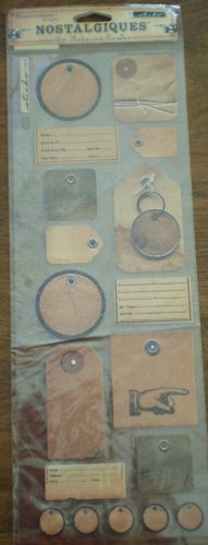 Nostalgiques Stickers Tags Labels Rebecca Sower Stickopotamus SP RSN 02