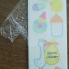 Hallmark Stickers New Baby Special Delivery 2 sheets