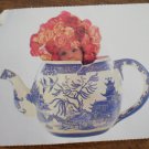 Anne Geddes Stickers Teapot Flowers Gifted 2000 8479R