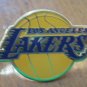 Los Angeles Lakers Pin LA Basketball Lapel Goldtone Metal