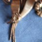 Vintage Brooch Pin Copper Green Rhinestones Floral Bouquet Spray