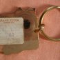 Grand Tetons Key Chain Ring Wyoming Moose Vintage Keychain