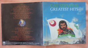 Insert Cover for Cat Stevens Greatest Hits No CD