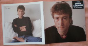 Insert Cover for The John Lennon Collection No CD