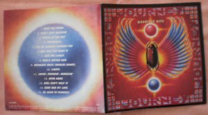 Insert Cover for Journey Greatest Hits No CD