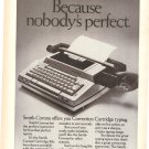 Vintage Ad Smith Corona Typewriter Correction Cartridge 1978