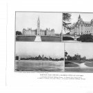 Ontario Canada Ottawa Plate Print 1936 Book 2-page sheet